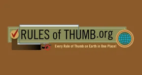 Rules Of Thumb interface screenshot